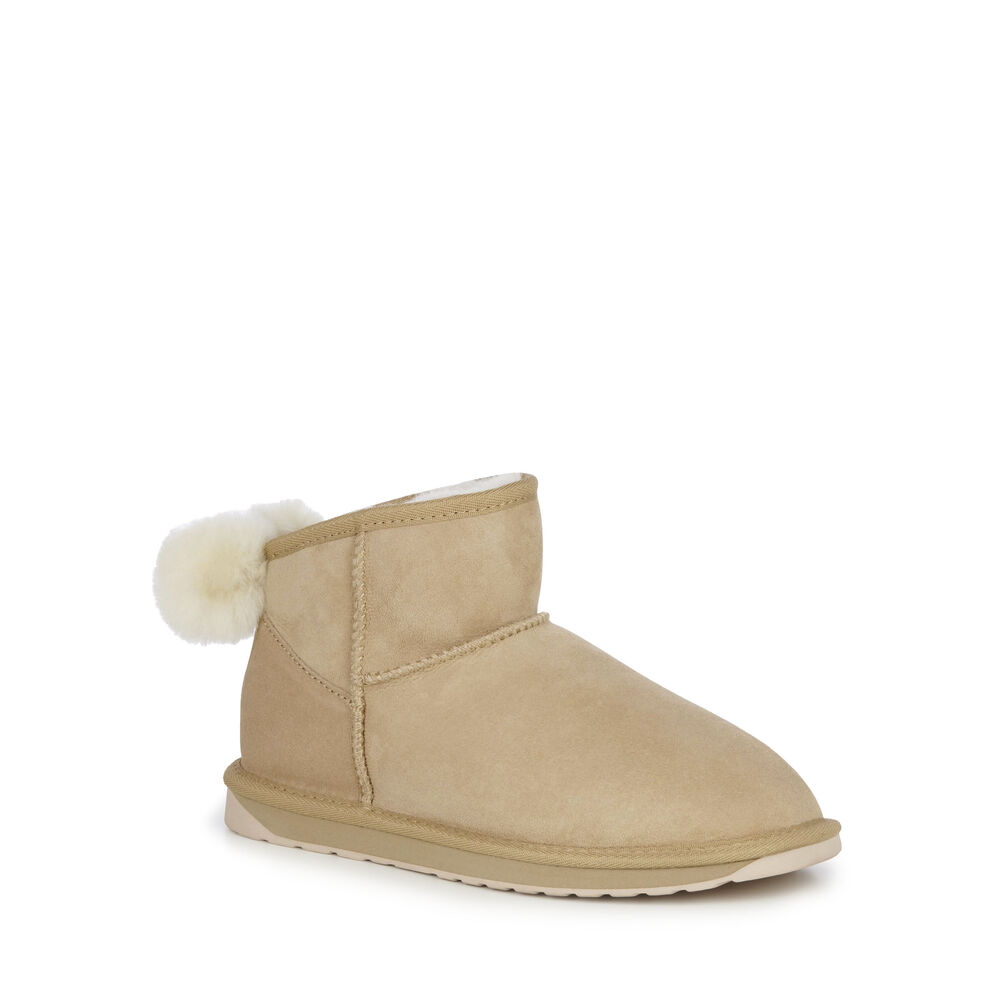 Emu Rigel Stiefel Damen Beige | CNLVPEQ-01