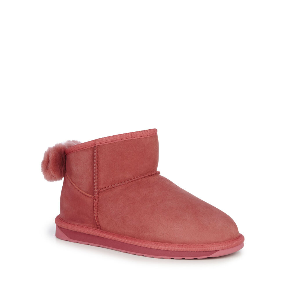 Emu Rigel Stiefel Damen Rot | EKBGQNJ-82
