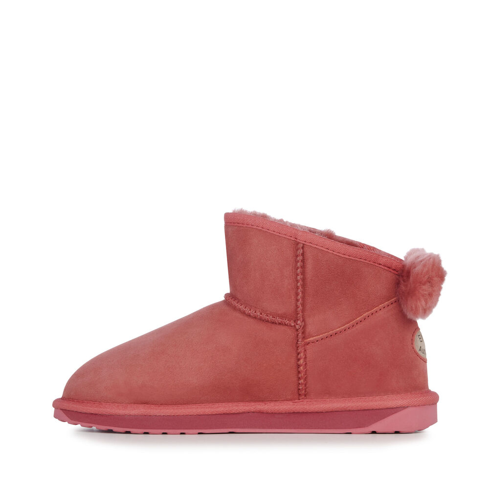 Emu Rigel Stiefel Damen Rot | EKBGQNJ-82