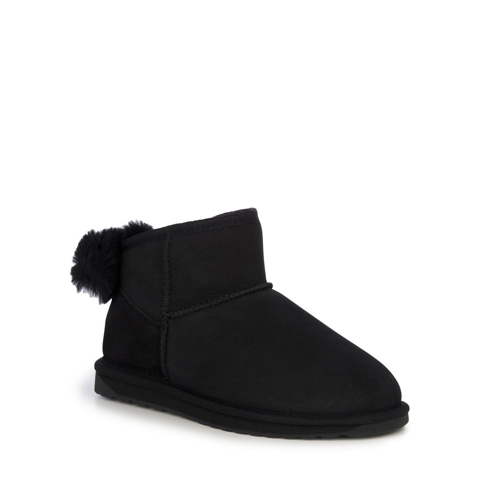Emu Rigel Stiefel Damen Schwarz | UEHOXQJ-31
