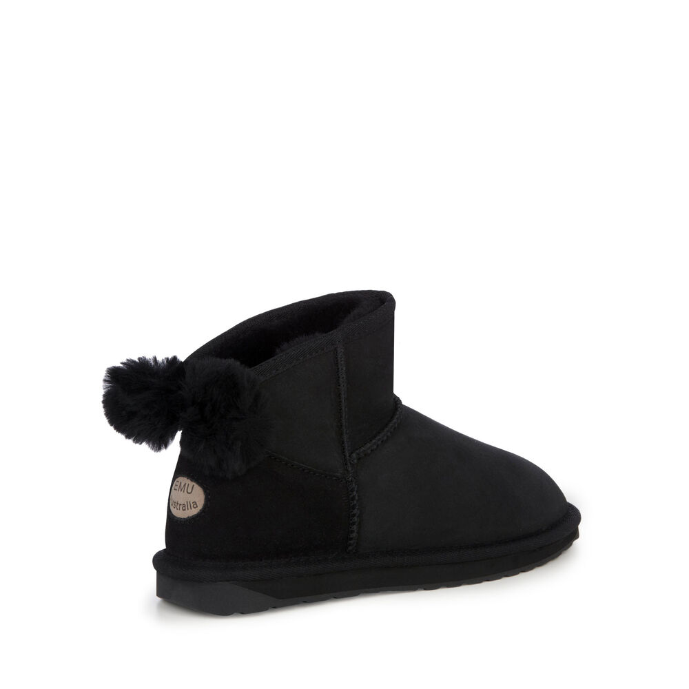 Emu Rigel Stiefel Damen Schwarz | UEHOXQJ-31