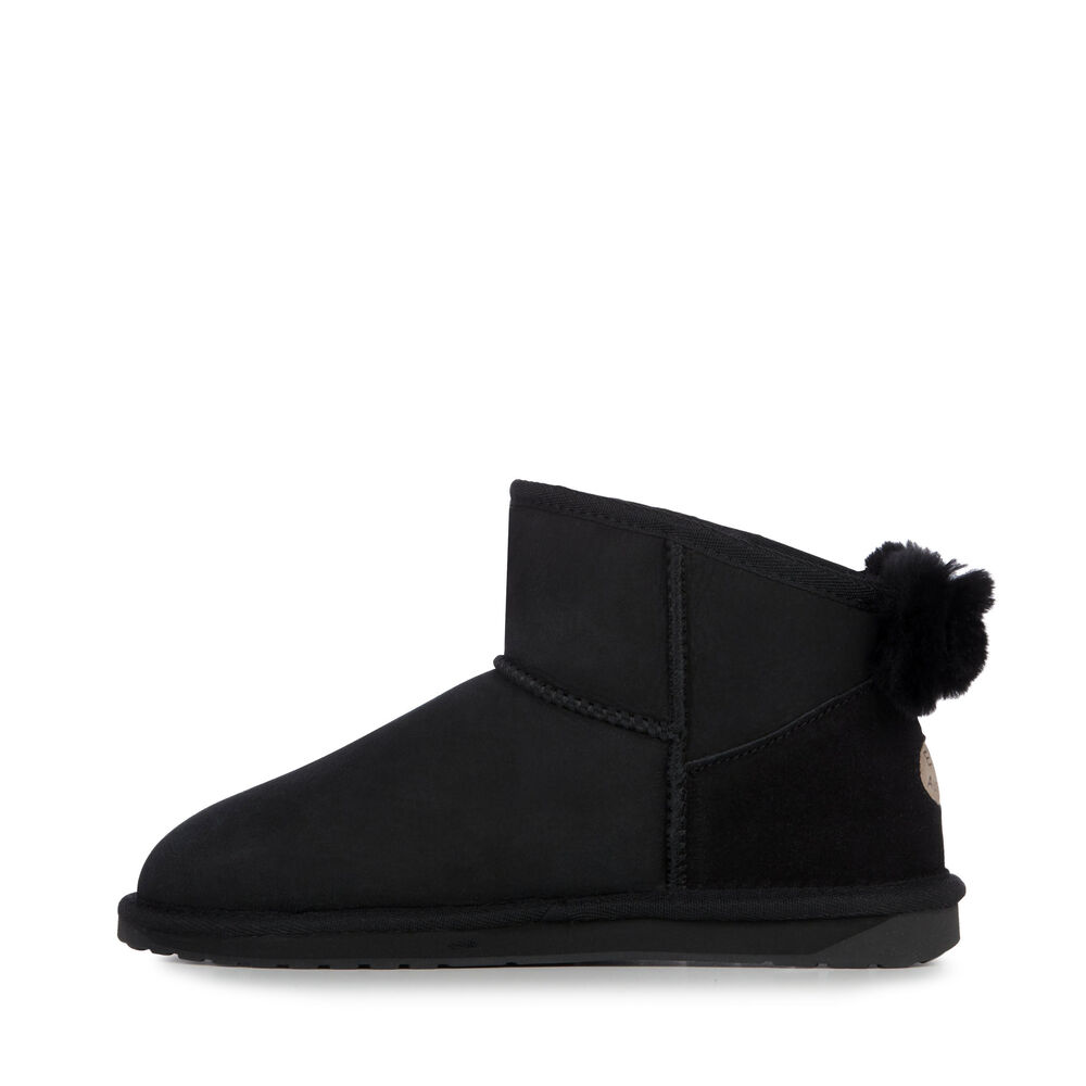 Emu Rigel Stiefel Damen Schwarz | UEHOXQJ-31