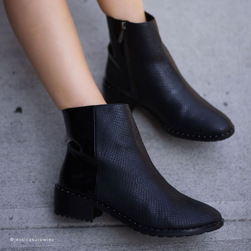 Emu Roxby Stiefel Damen Schwarz | RDJXOSG-54
