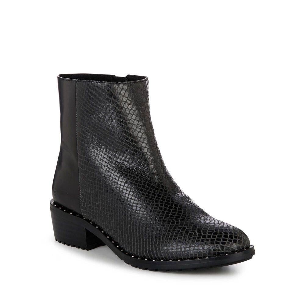 Emu Roxby Stiefel Damen Schwarz | RDJXOSG-54