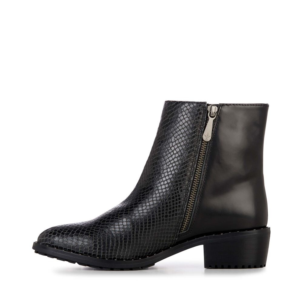 Emu Roxby Stiefel Damen Schwarz | RDJXOSG-54
