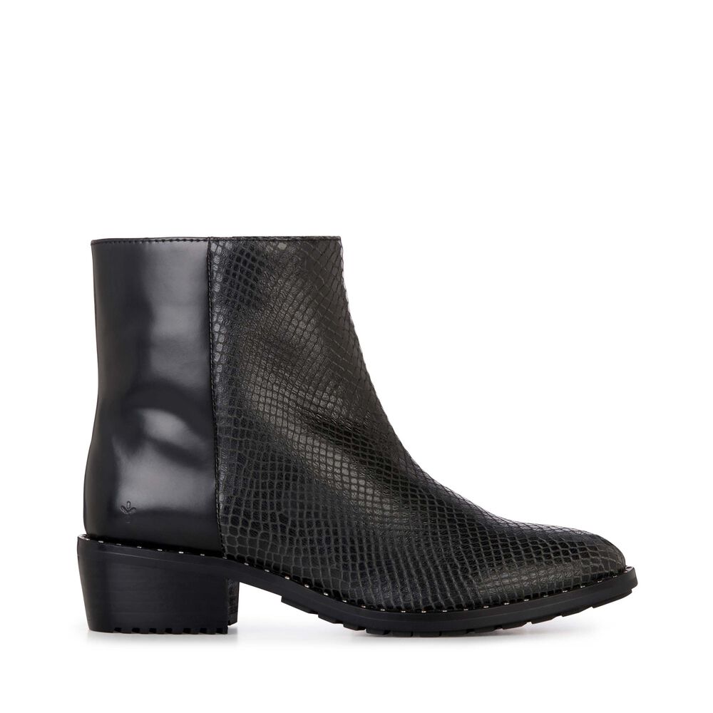 Emu Roxby Stiefel Damen Schwarz | RDJXOSG-54