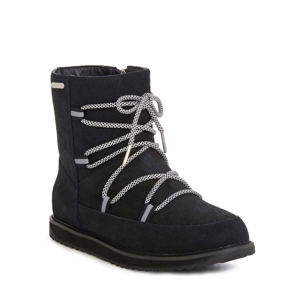 Emu Rutledge Stiefel Damen Schwarz | IKAWRUQ-81