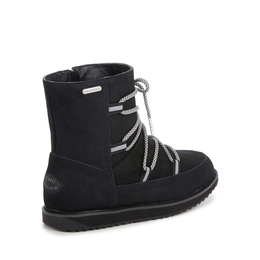 Emu Rutledge Stiefel Damen Schwarz | IKAWRUQ-81
