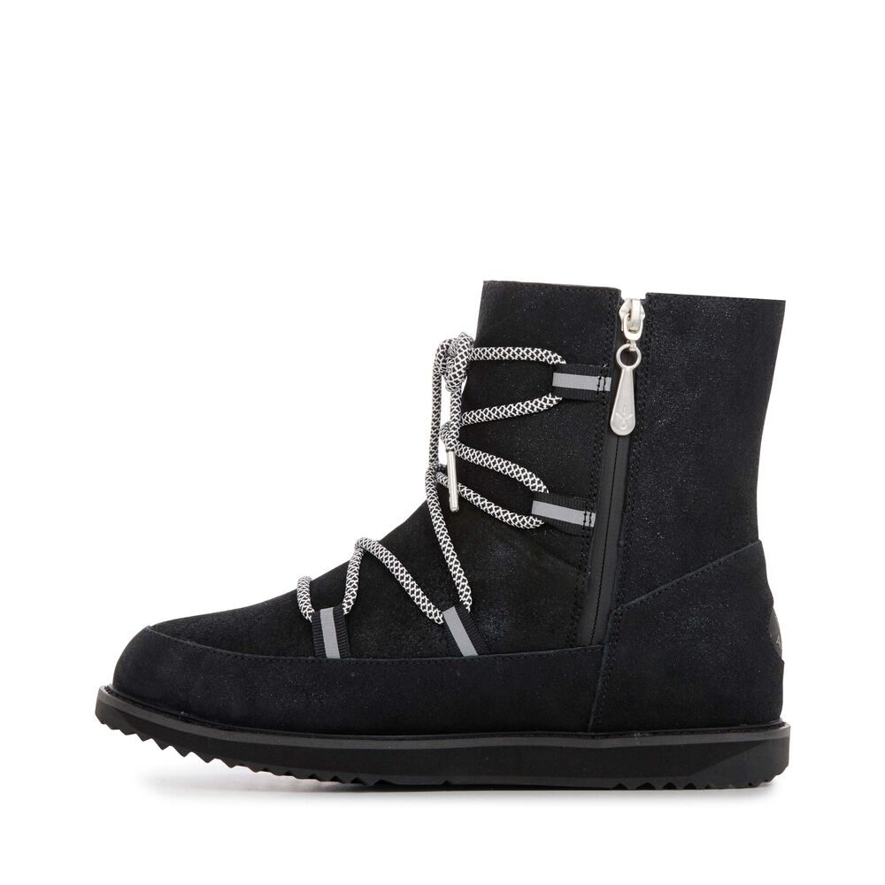 Emu Rutledge Stiefel Damen Schwarz | IKAWRUQ-81
