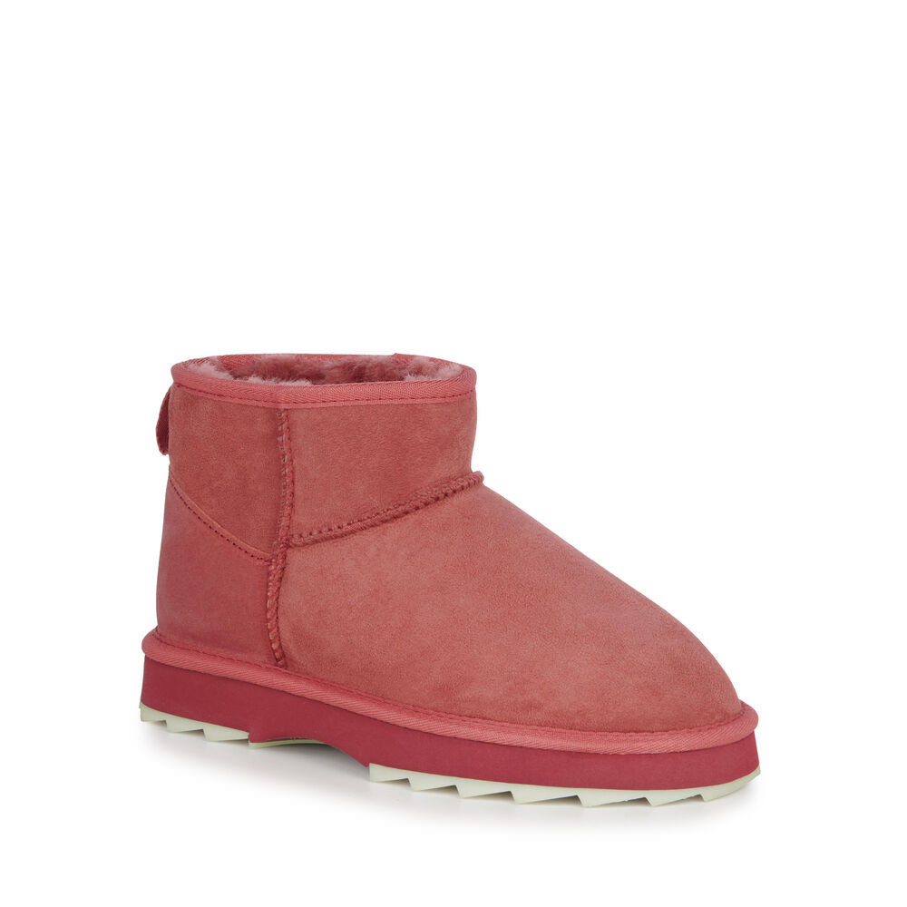 Emu Sharky Micro Stiefel Damen Rot | SDLAEPV-62