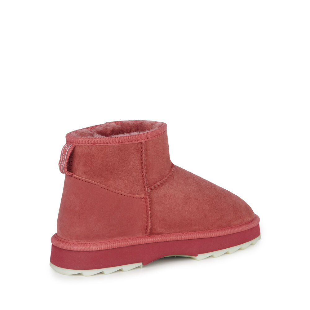 Emu Sharky Micro Stiefel Damen Rot | SDLAEPV-62