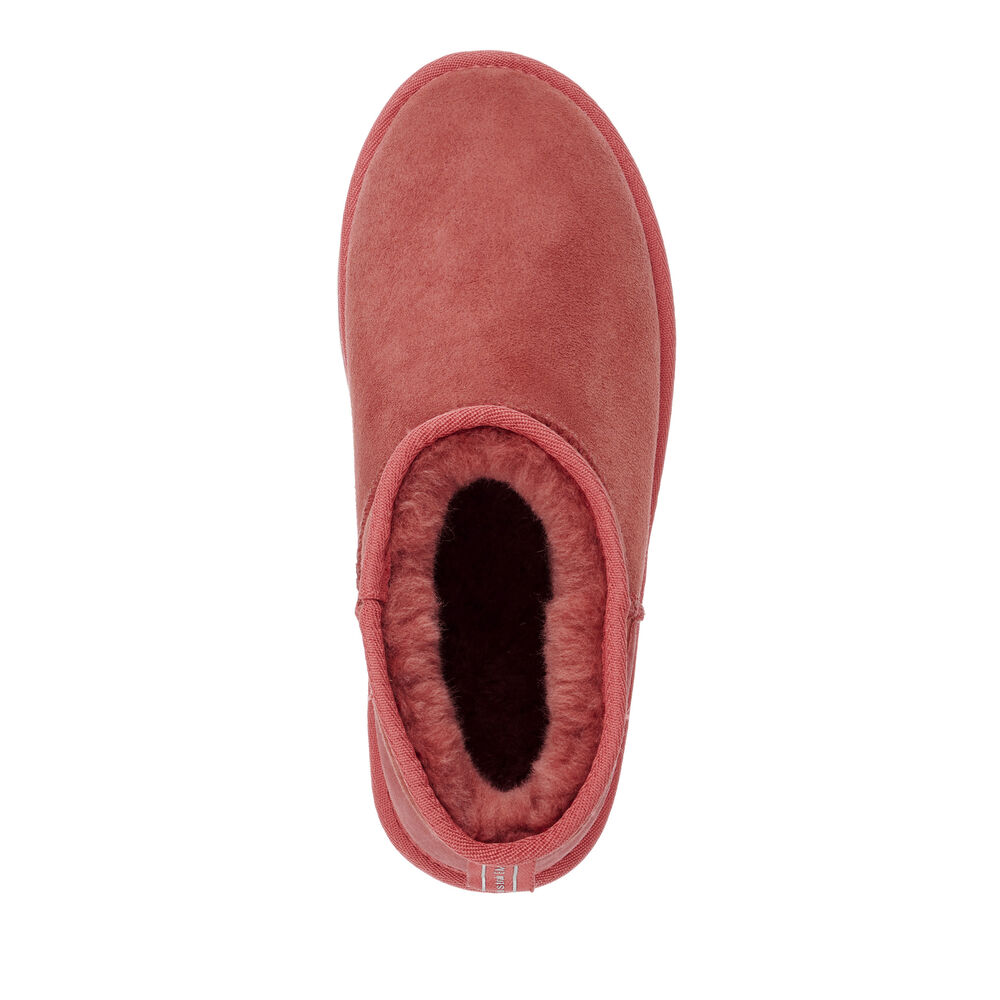 Emu Sharky Micro Stiefel Damen Rot | SDLAEPV-62