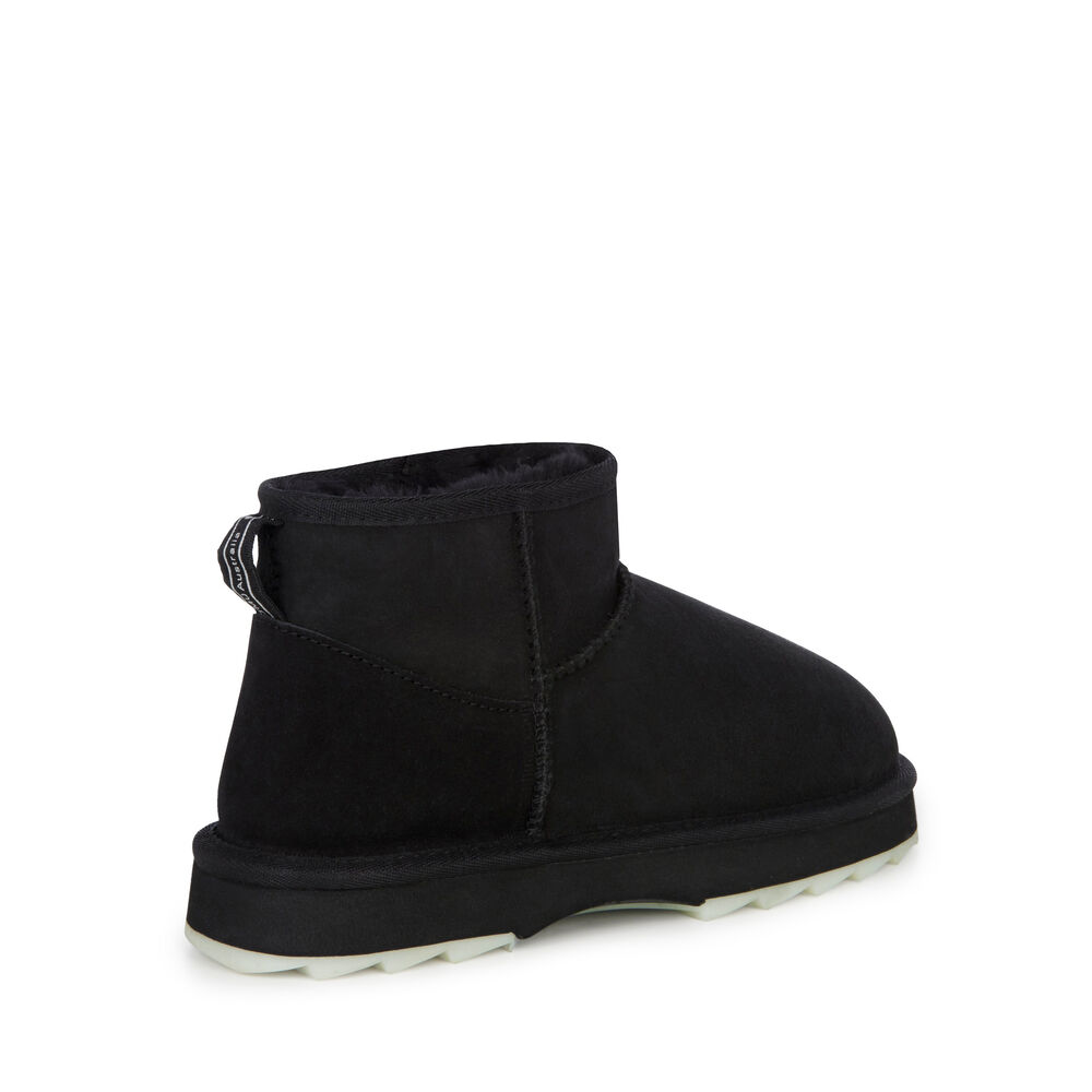 Emu Sharky Micro Stiefel Damen Schwarz | CDNMVYB-39