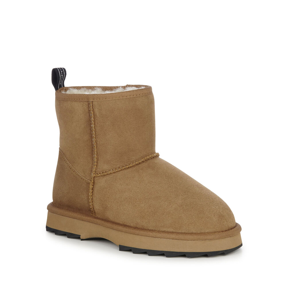 Emu Sharky Mini Stiefel Damen Braun Schwarz | VESKQZP-75