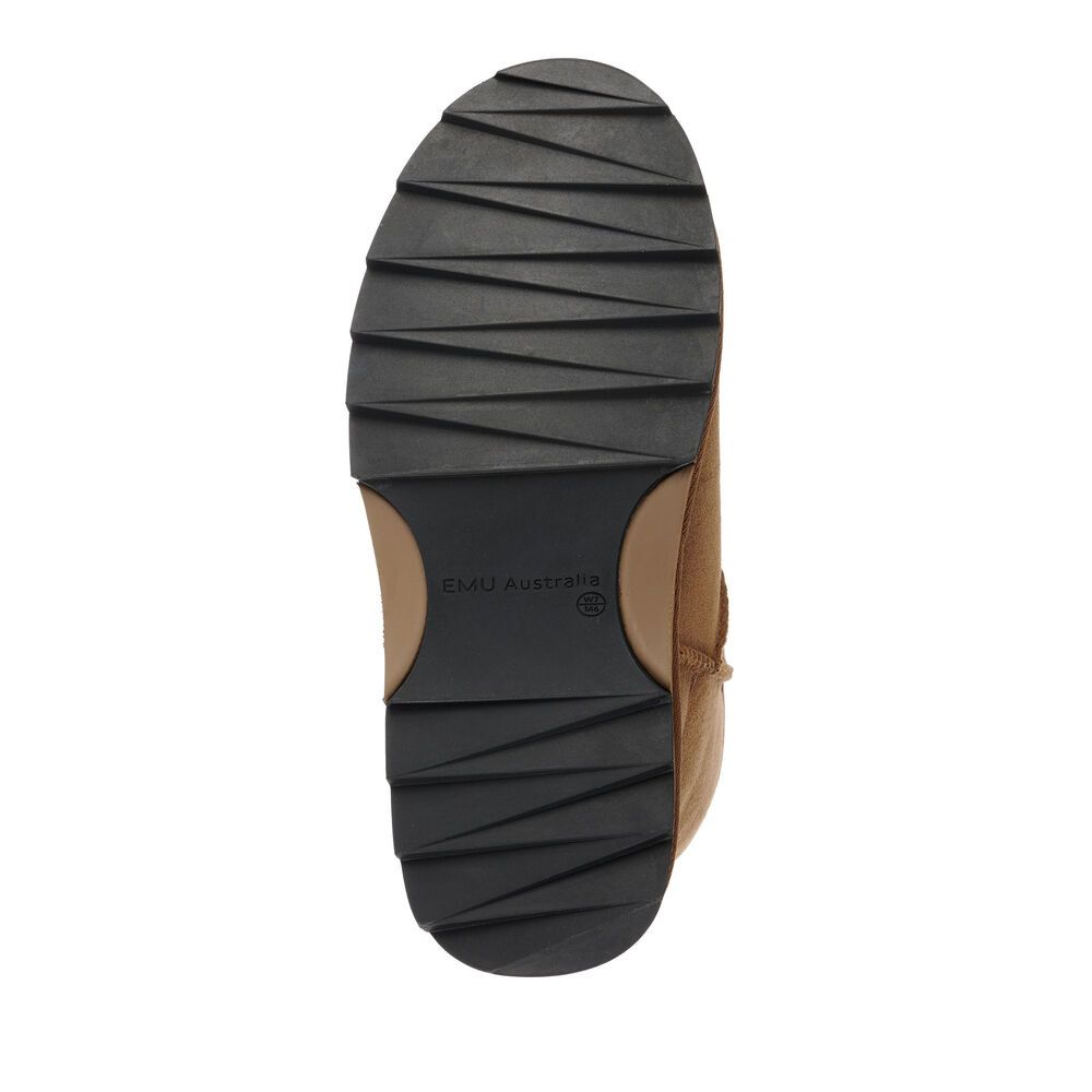 Emu Sharky Mini Stiefel Damen Braun Schwarz | VESKQZP-75
