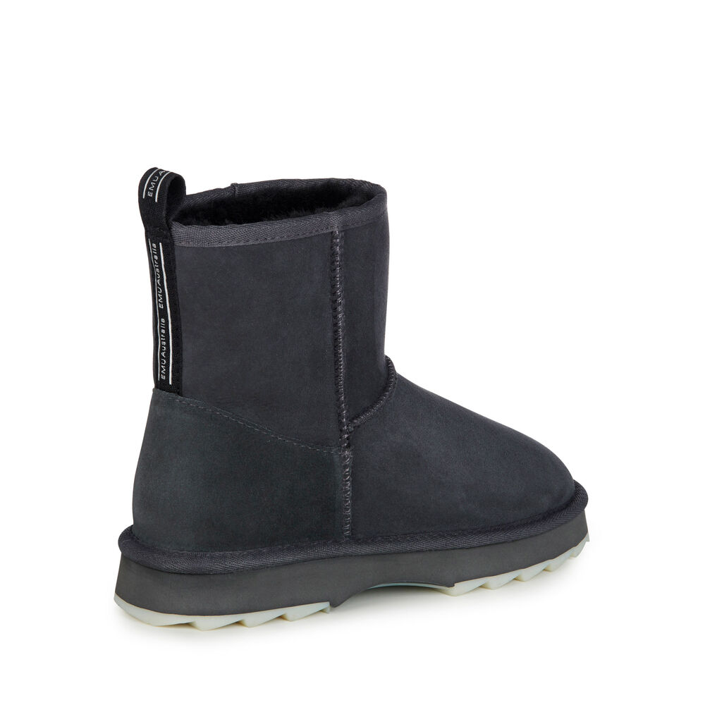 Emu Sharky Mini Stiefel Damen Dunkelgrau | QSMCYWI-23