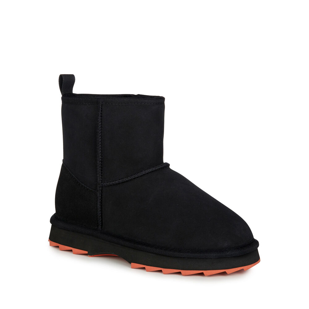 Emu Sharky Mini Stiefel Damen Schwarz | THUFGZO-87