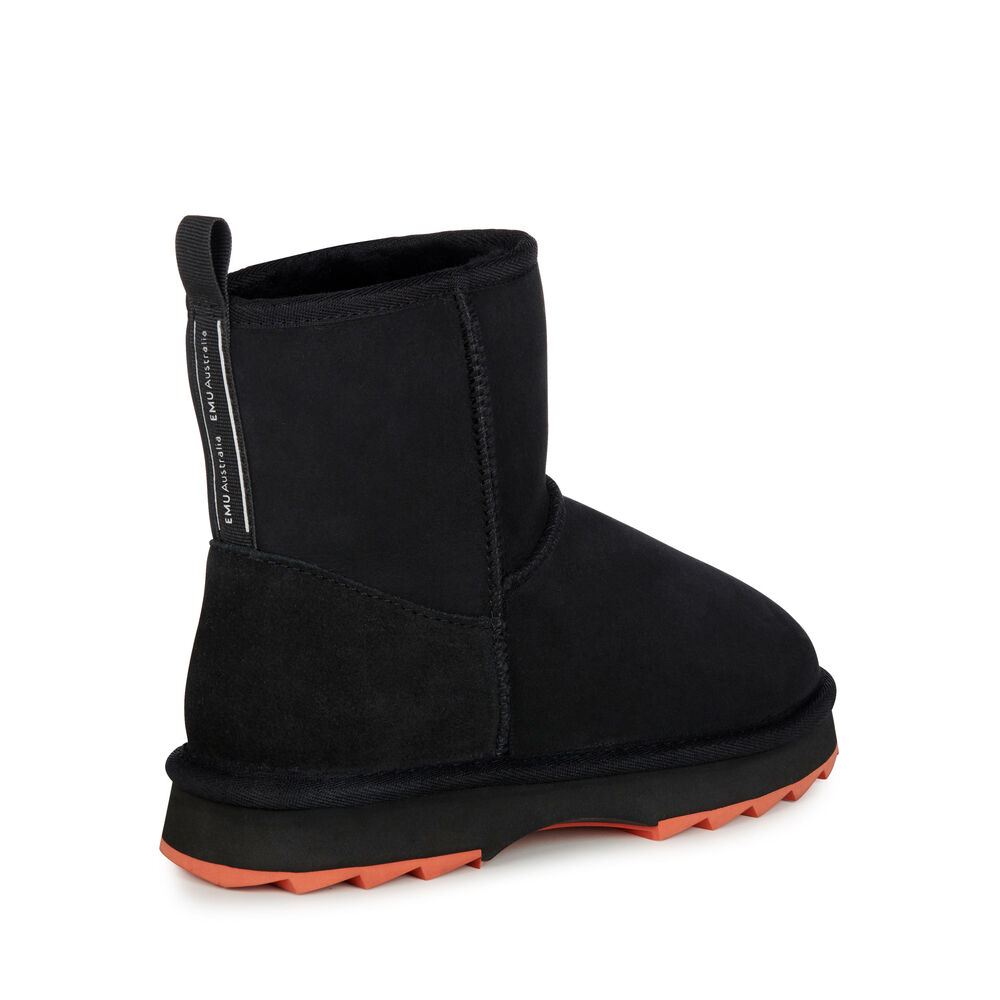 Emu Sharky Mini Stiefel Damen Schwarz | THUFGZO-87