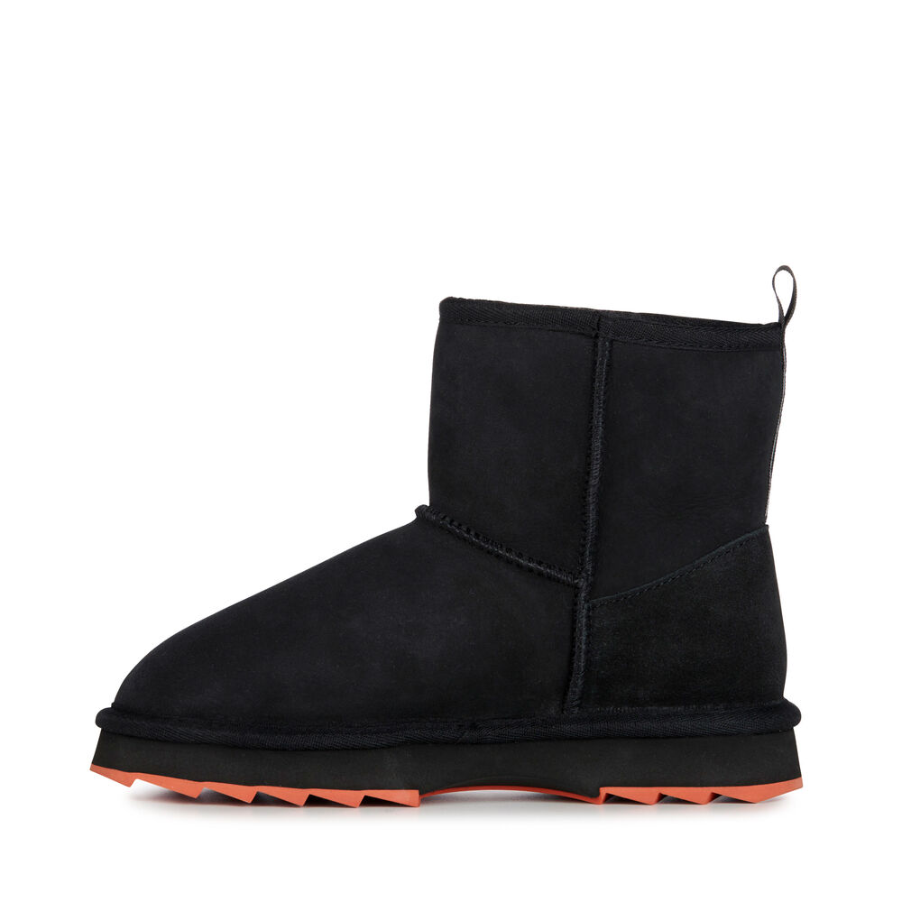 Emu Sharky Mini Stiefel Damen Schwarz | THUFGZO-87