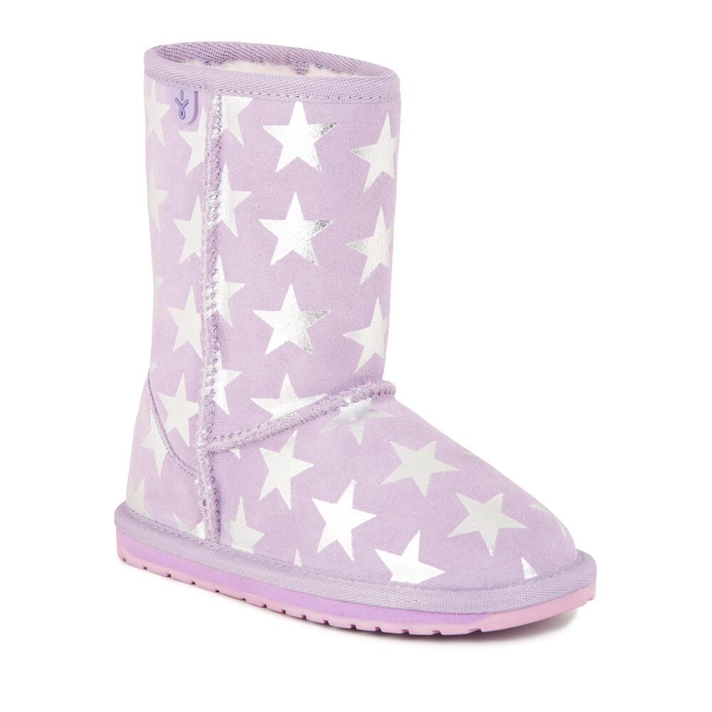 Emu Starry Night Stiefel Kinder Lavendel | MLSAYJF-67