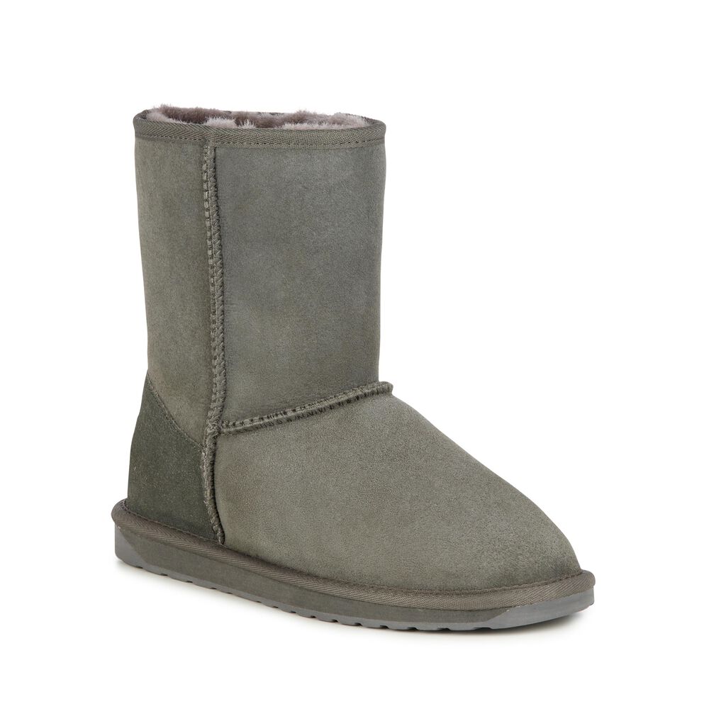 Emu Stinger Lo Stiefel Damen Tiefesgrau | MXIDLAE-93