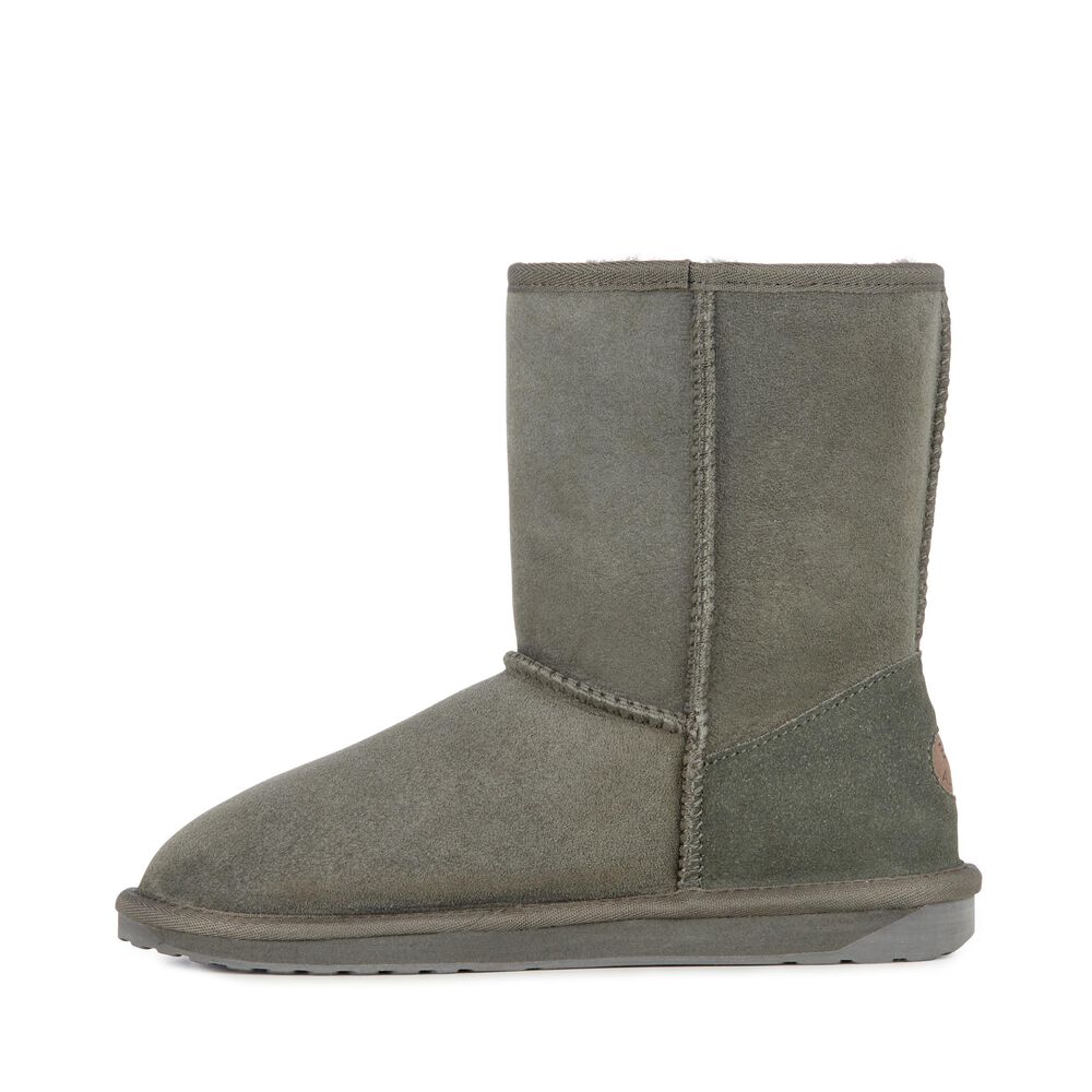 Emu Stinger Lo Stiefel Damen Tiefesgrau | MXIDLAE-93