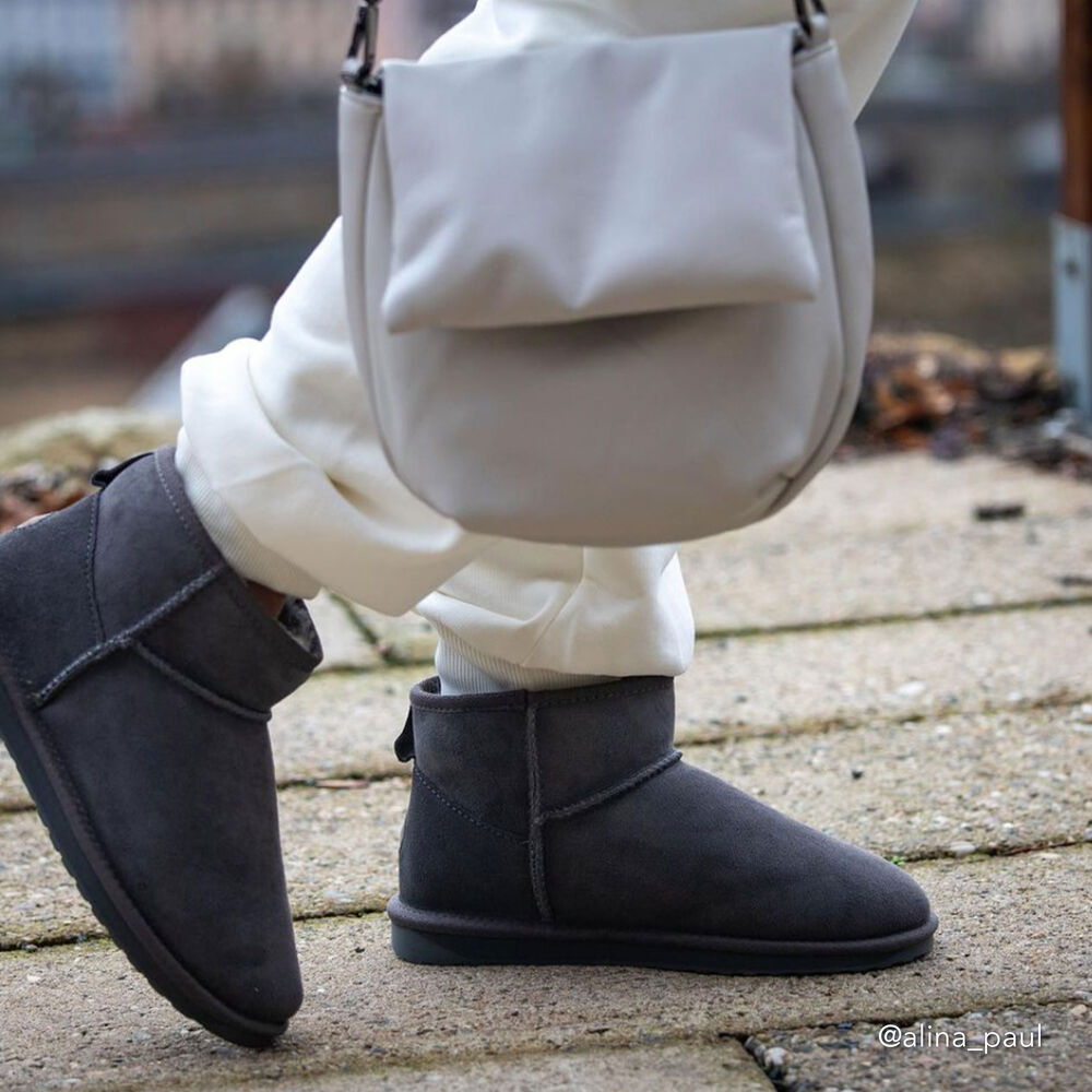 Emu Stinger Micro Stiefel Damen Tiefesgrau | QXPCLTO-27