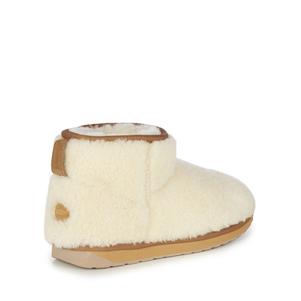 Emu Stinger Micro Teddy Stiefel Damen Beige | DYVMHLB-73