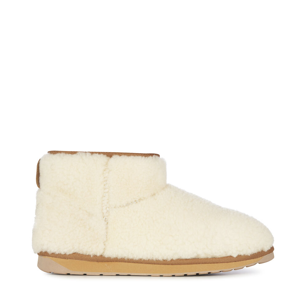 Emu Stinger Micro Teddy Stiefel Damen Beige | DYVMHLB-73