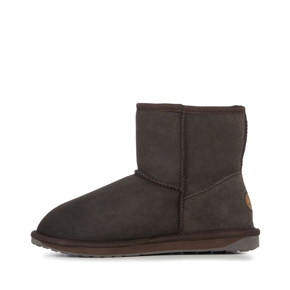Emu Stinger Mini Stiefel Damen Schokolade | QPABWCJ-71