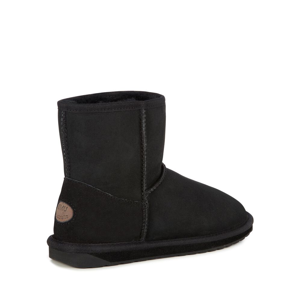 Emu Stinger Mini Stiefel Damen Schwarz | RXBLMIY-38