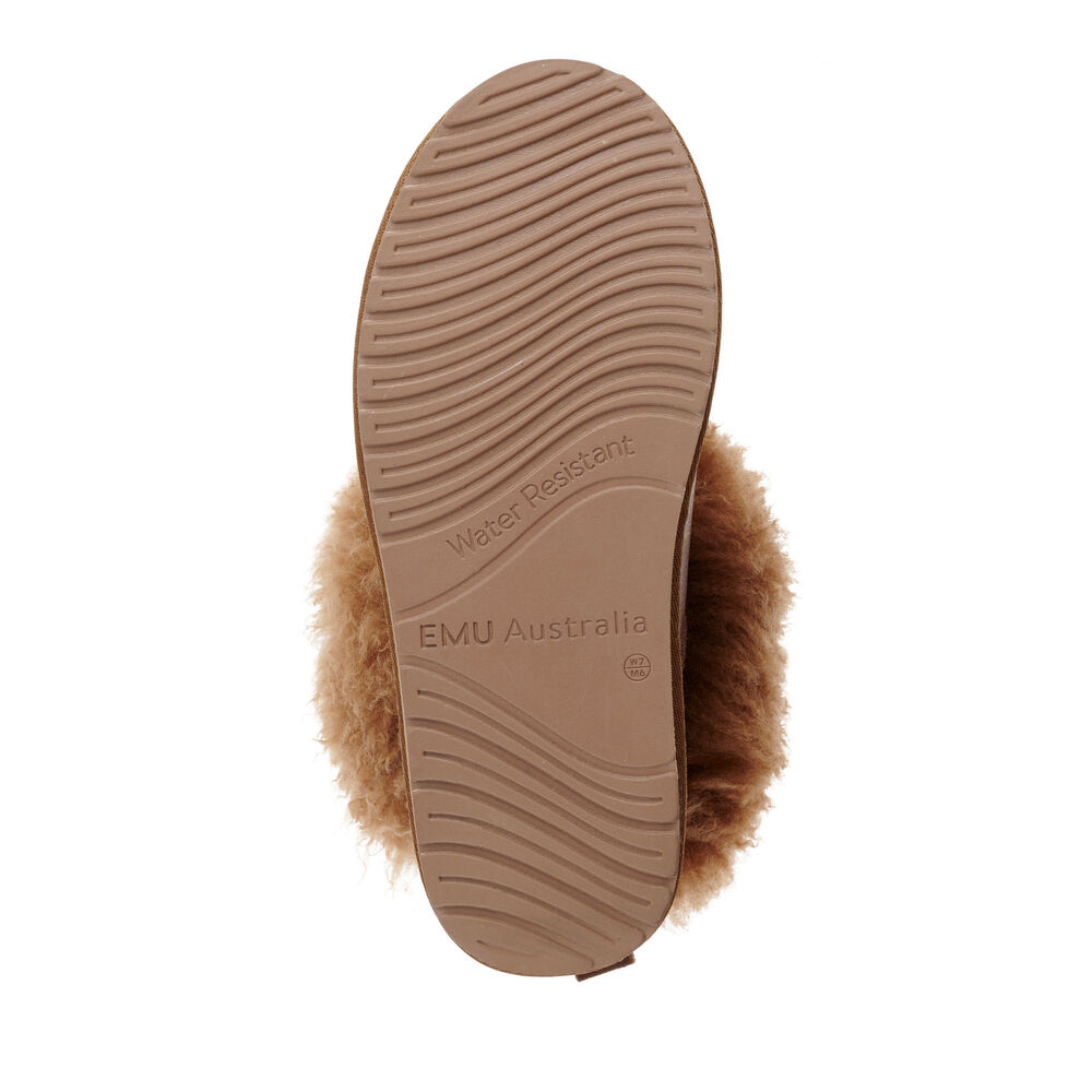 Emu Teddy Wurren Stiefel Damen Braun | YBLIOHA-51