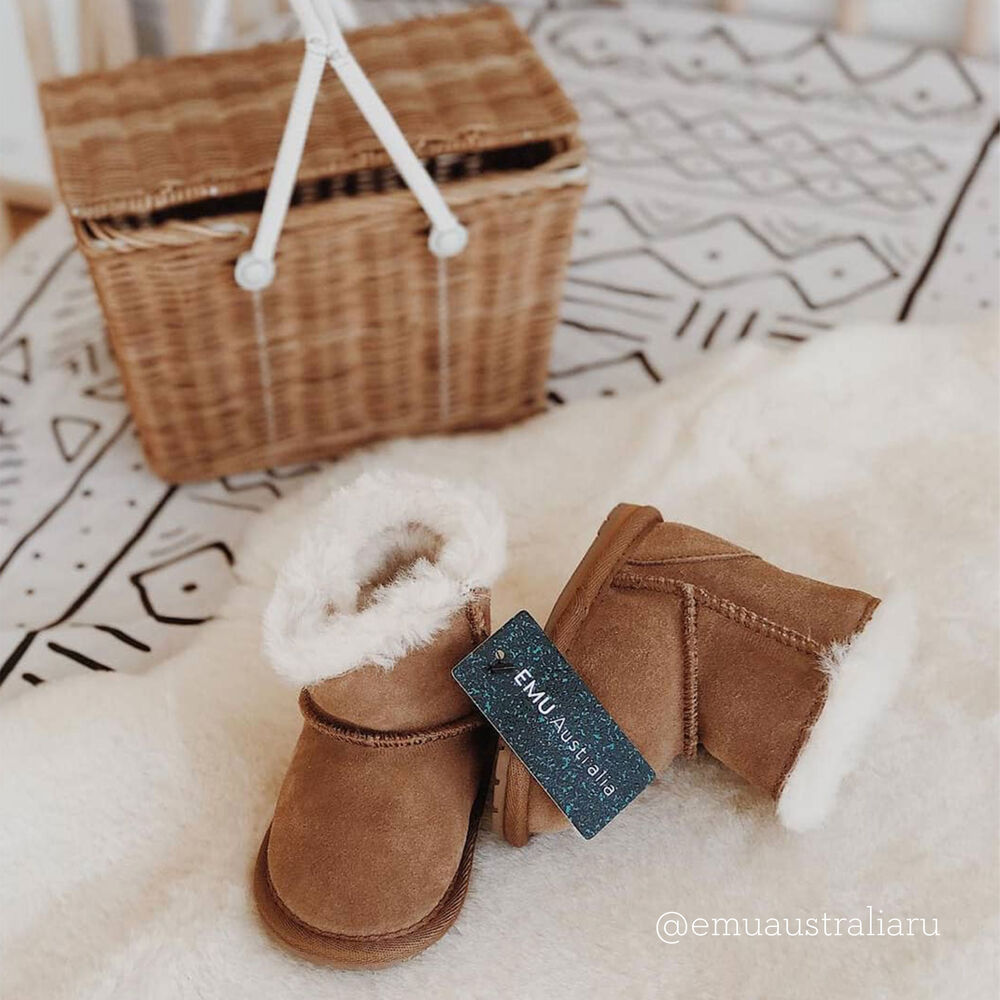 Emu Toddle Babies Stiefel Kinder Braun | DQENZKA-89