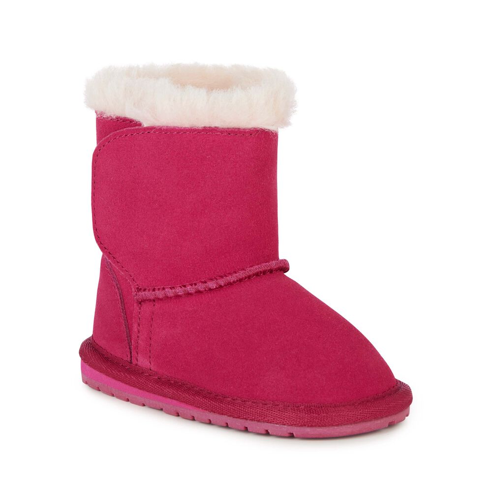Emu Toddle Babies Stiefel Kinder Fuchsie | SGRAUHJ-75