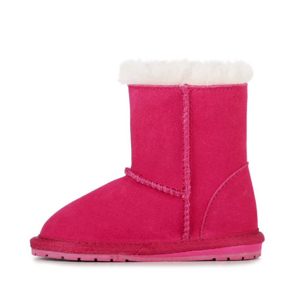 Emu Toddle Babies Stiefel Kinder Fuchsie | SGRAUHJ-75