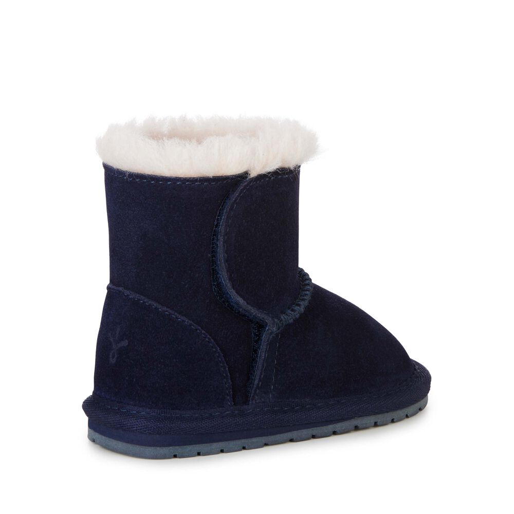 Emu Toddle Babies Stiefel Kinder Navy | GSCXLOJ-04