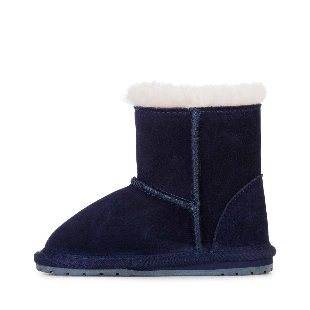 Emu Toddle Babies Stiefel Kinder Navy | GSCXLOJ-04