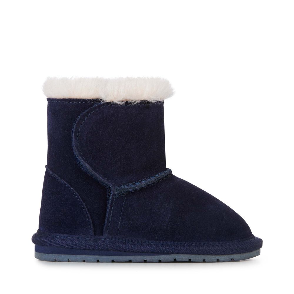Emu Toddle Babies Stiefel Kinder Navy | GSCXLOJ-04
