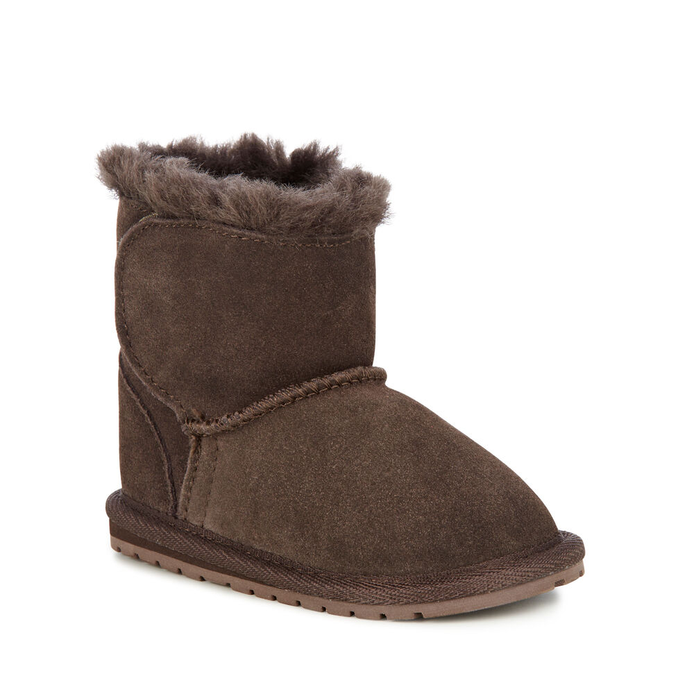 Emu Toddle Babies Stiefel Kinder Schokolade | PETQJGZ-95
