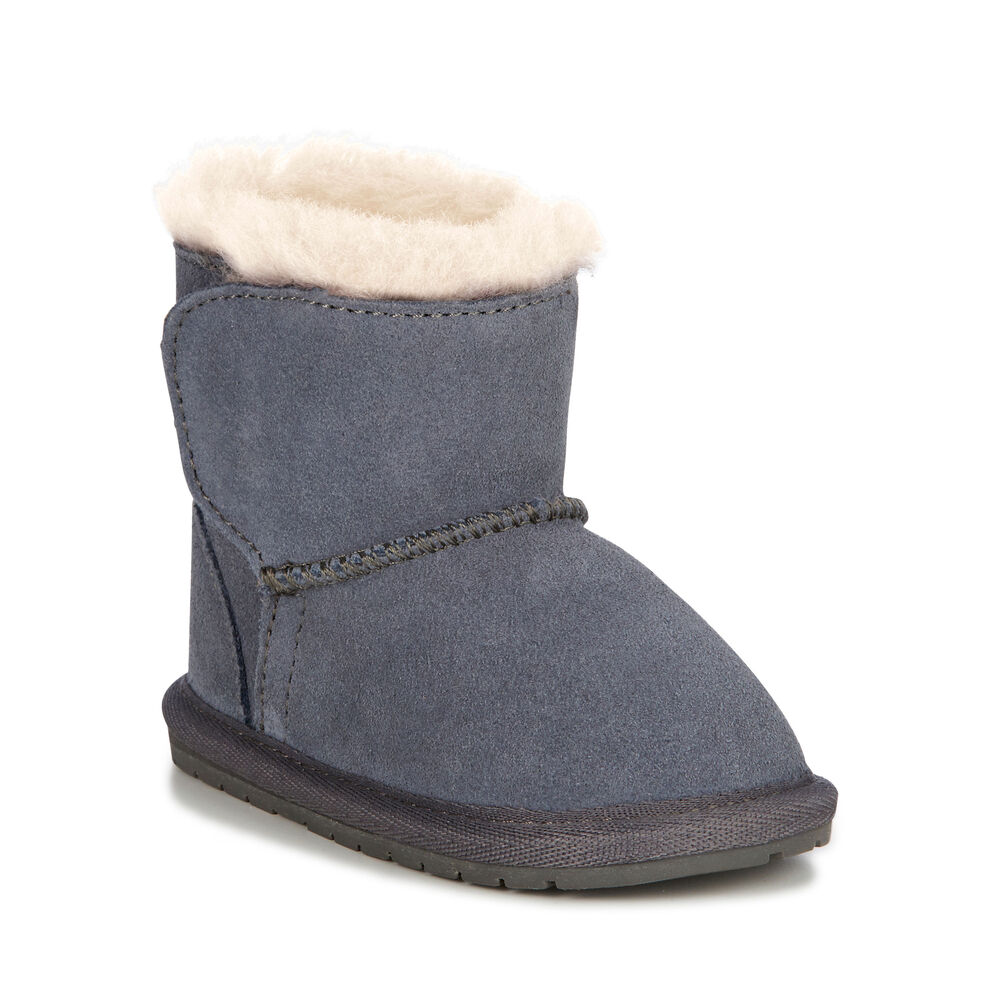 Emu Toddle Babies Stiefel Kinder Tiefesgrau | INEKVUQ-31