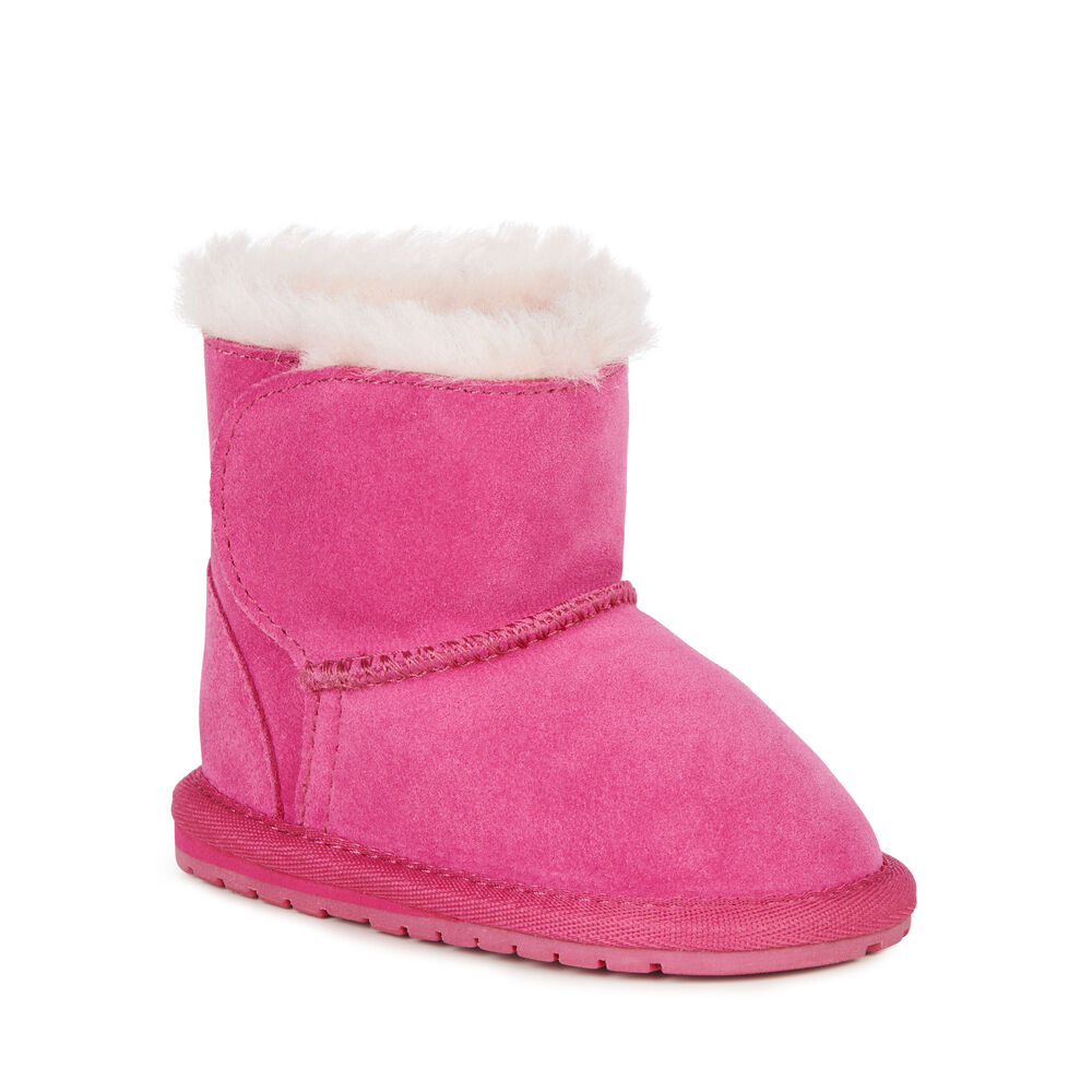 Emu Toddle Babies Stiefel Kinder Tiefesrosa | UHFKOPW-04
