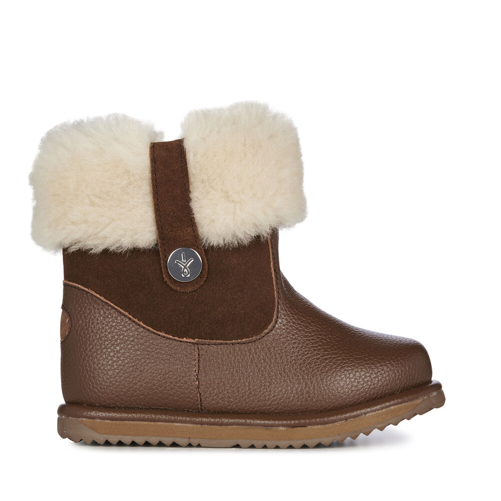 Emu Topaz Stiefel Kinder Braun | JTEDIYU-84