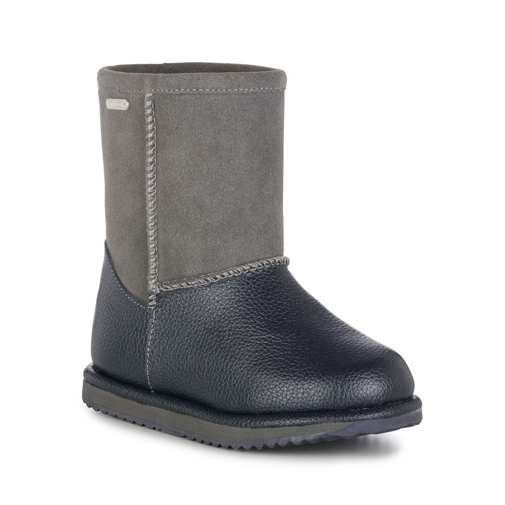 Emu Trigg Stiefel Kinder Tiefesgrau | BXSCFEA-45