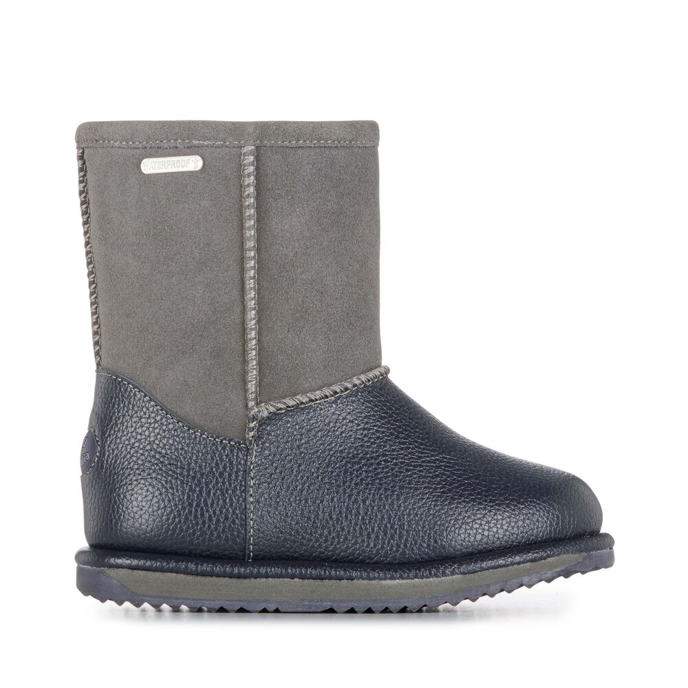 Emu Trigg Stiefel Kinder Tiefesgrau | BXSCFEA-45