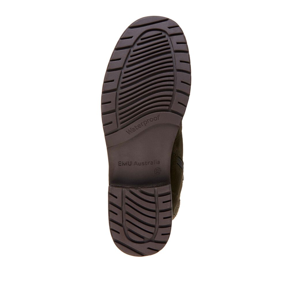 Emu Waldron Stiefel Damen Dunkelolivgrün | ASYKLCO-21