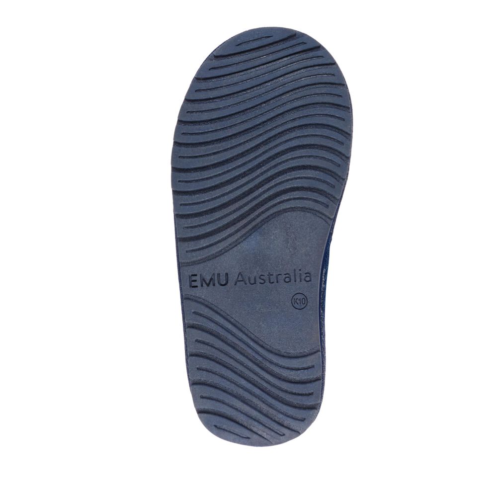 Emu Wallaby Lo Stiefel Kinder Navy | QVAZELY-29