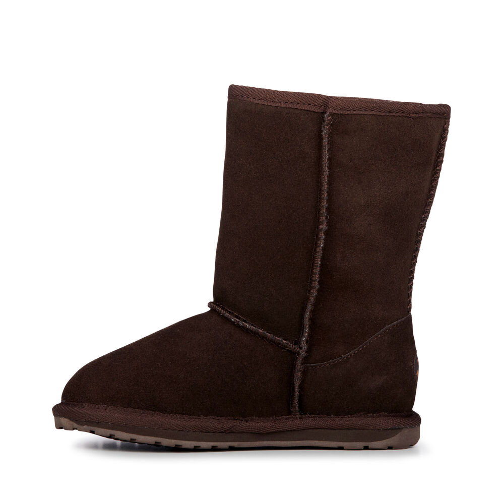Emu Wallaby Lo Stiefel Kinder Schokolade | NPEYGJO-69
