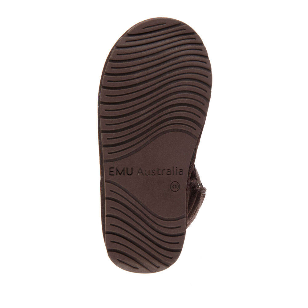 Emu Wallaby Lo Stiefel Kinder Schokolade | NPEYGJO-69