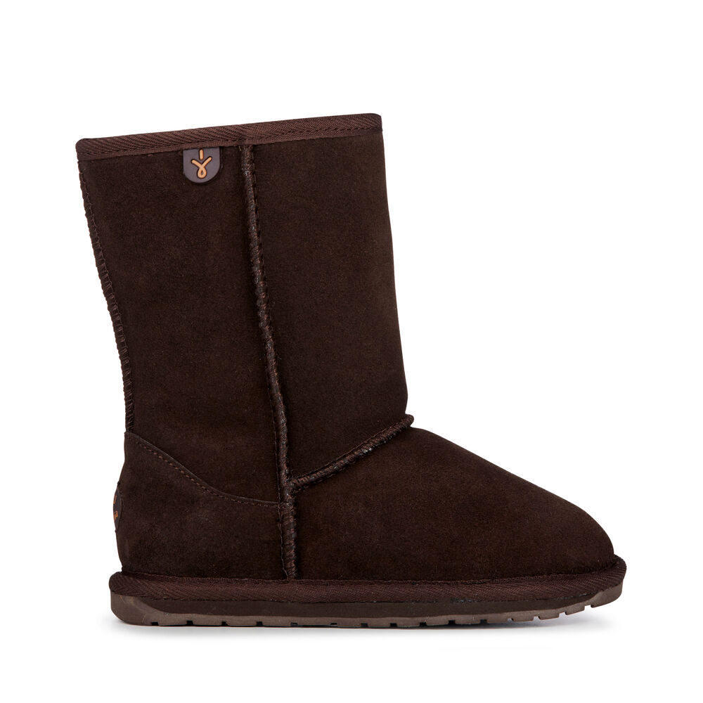 Emu Wallaby Lo Stiefel Kinder Schokolade | NPEYGJO-69
