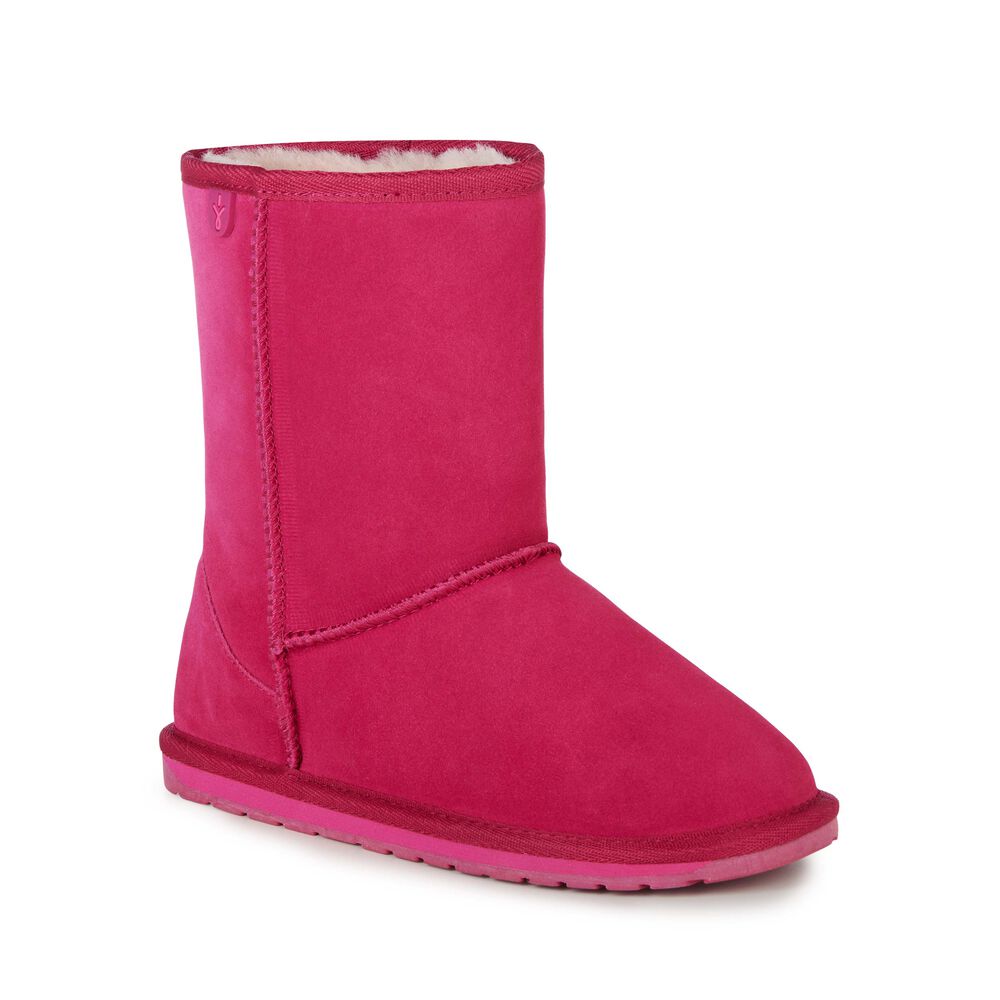 Emu Wallaby Lo Teens Stiefel Kinder Fuchsie | CEWHTYB-71